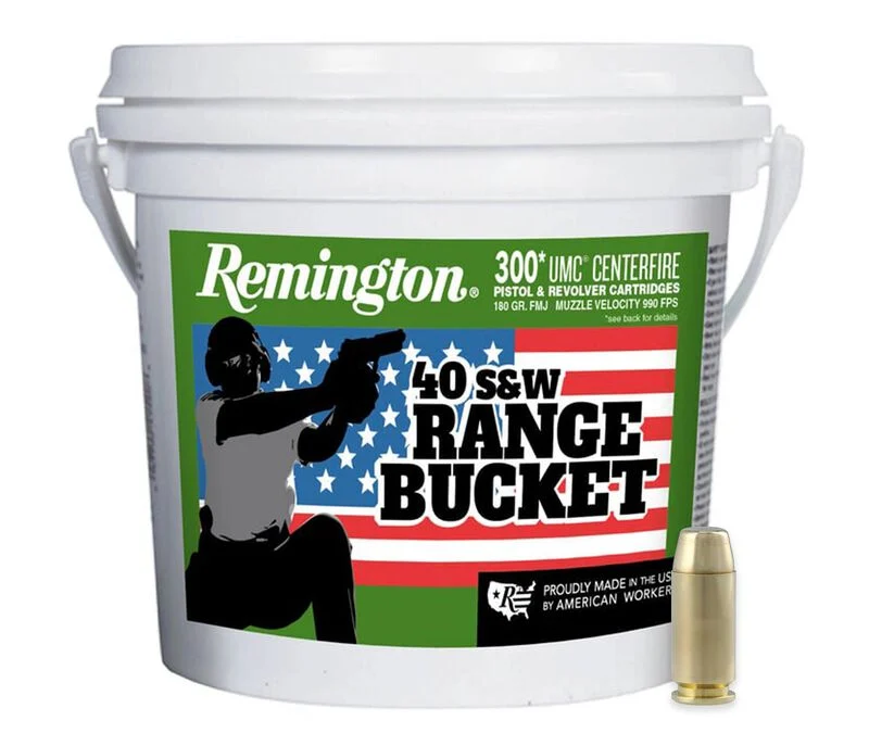 Remington UMC 40 S&W 180 Grain FMJ 300 Rounds