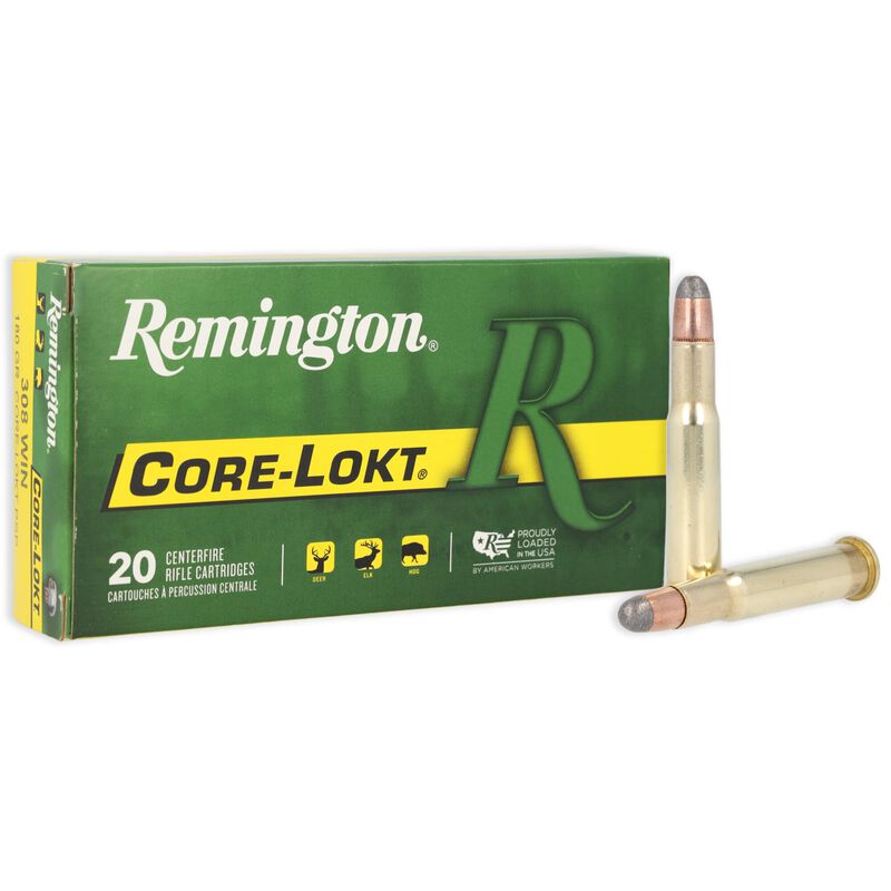 Remington 270 Winchester Brass Soft Point Core-Lokt 150 Grain 20 Rounds