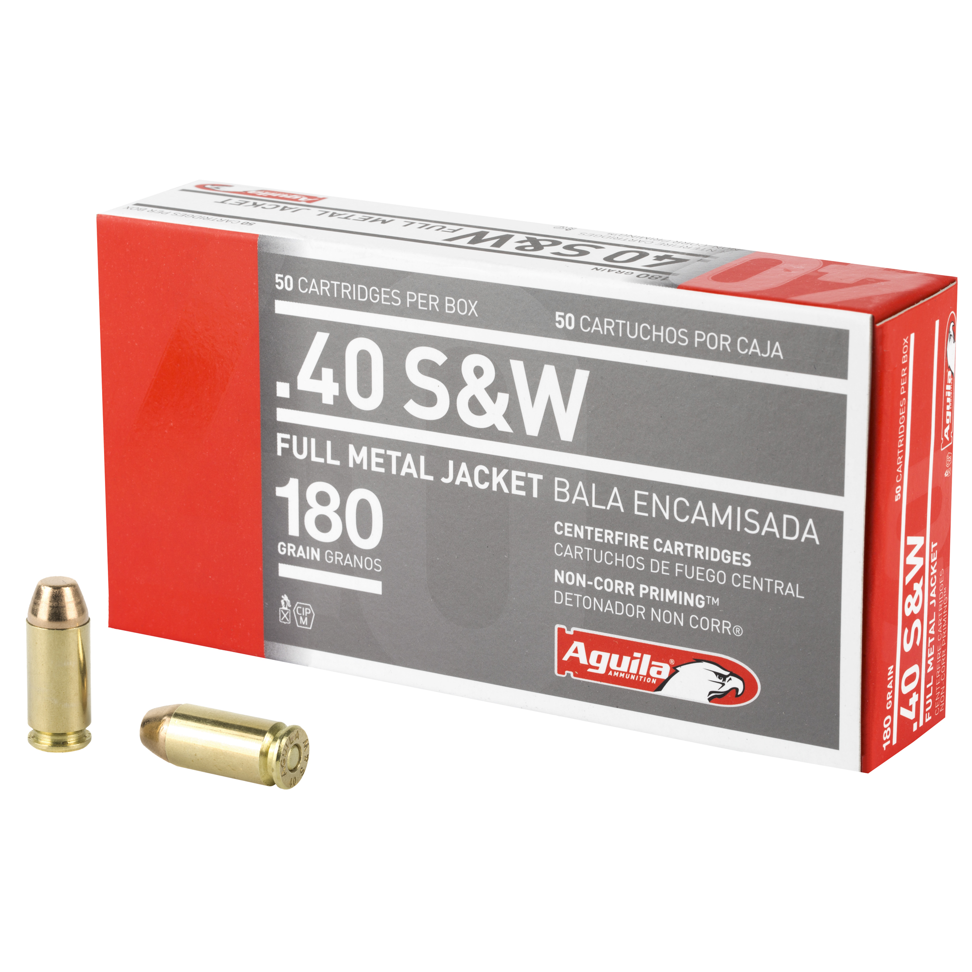 Aguila 40S&W 180 Grain FMJ 50 rounds