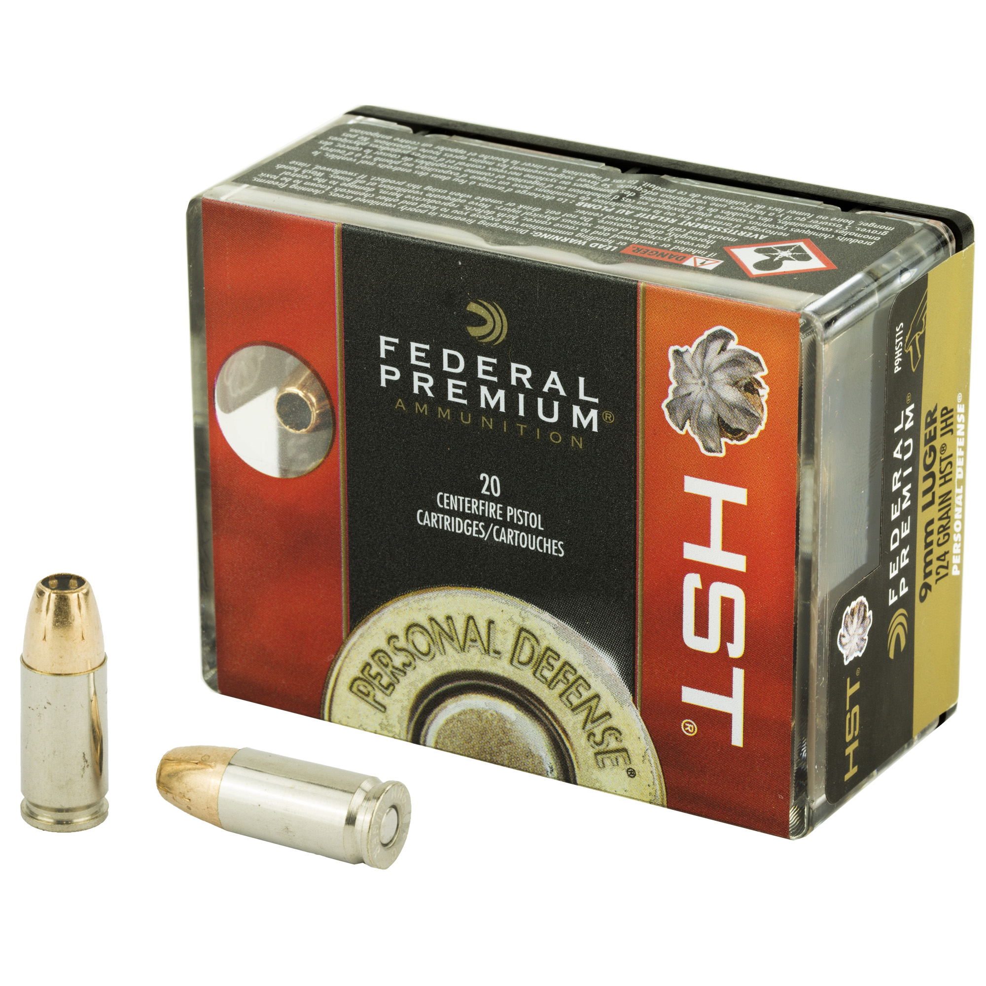 Federal Law Enforcement 9mm Luger 124 Grain HST HP 50 rounds