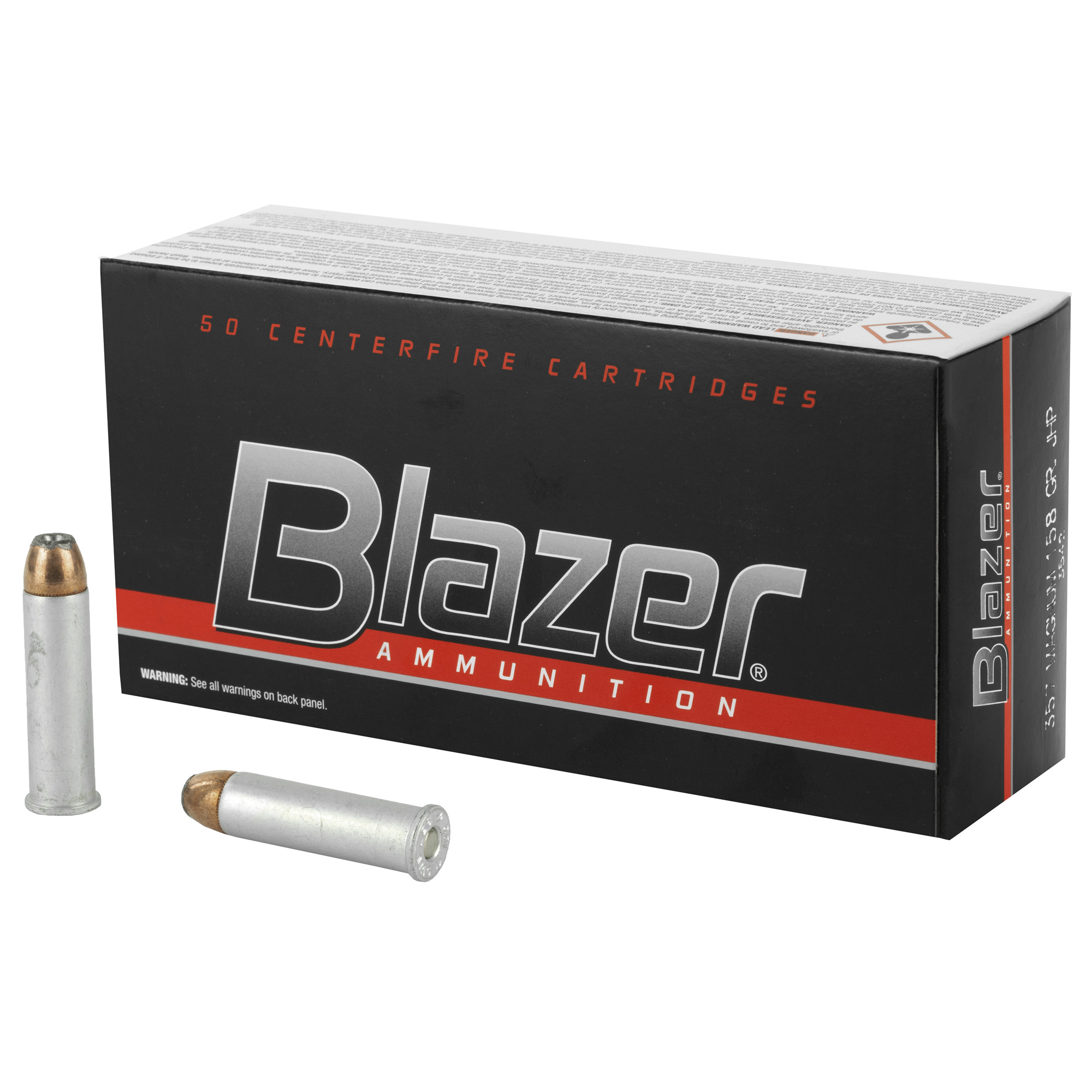 CCI Blazer 357 Mag 158 Grain JHP 50 rounds