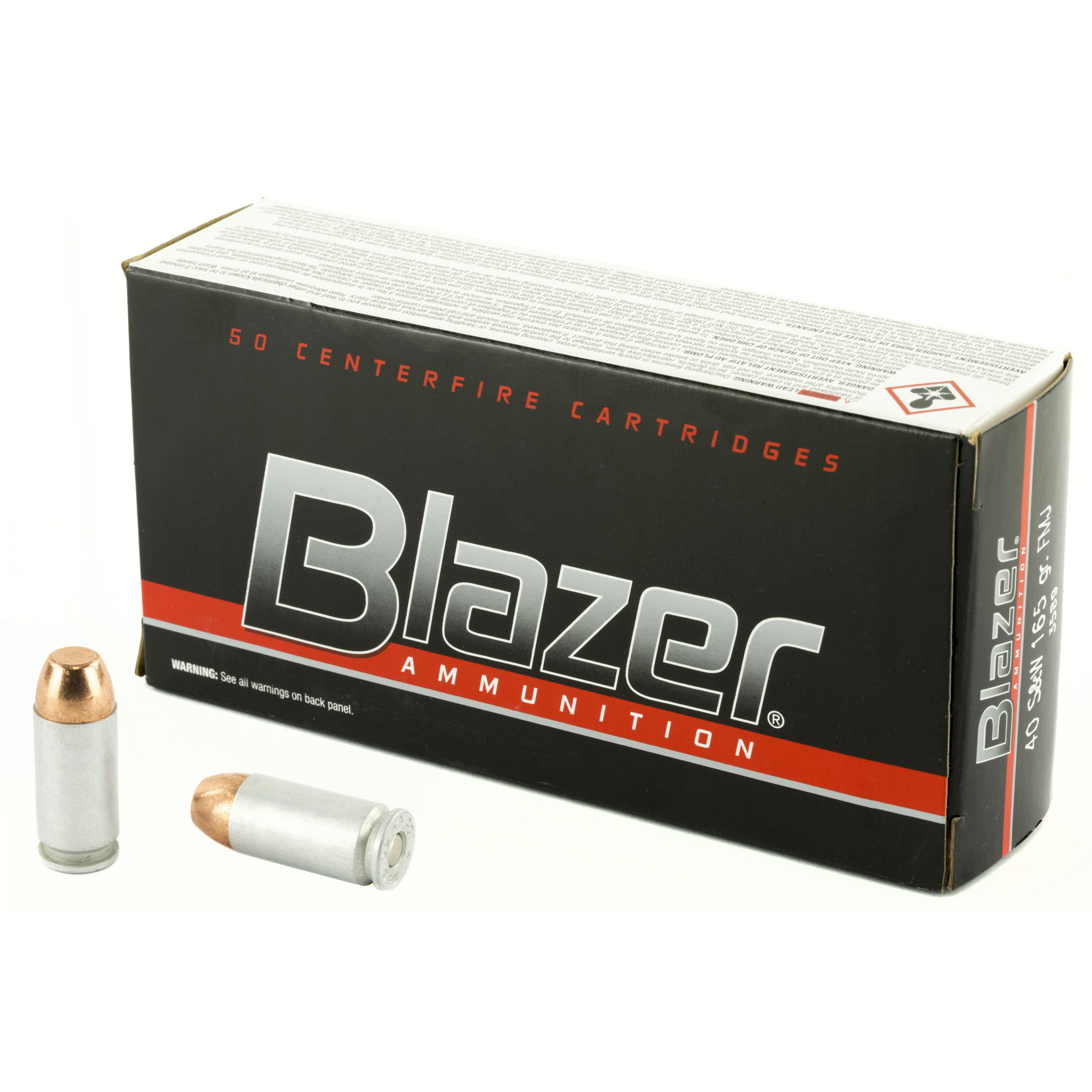 CCI Blazer 40 S&W Aluminum 165 Grain TMJ 50 rounds
