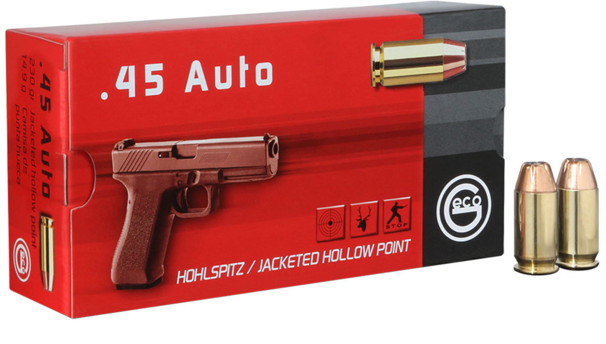 Geco 45 ACP 230 Grain JHP 50 rounds