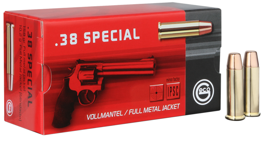 Geco 38 Special 158 Grain FMJ 50 rounds