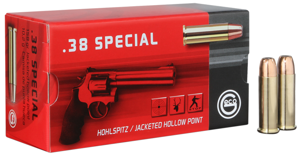 Geco 38 Special 158 Grain JHP 50 rounds