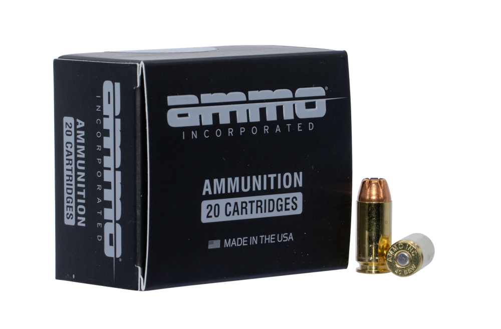 Ammo Inc Jesse James Black Label 40 S&W 180 Grain JHP 20 rounds