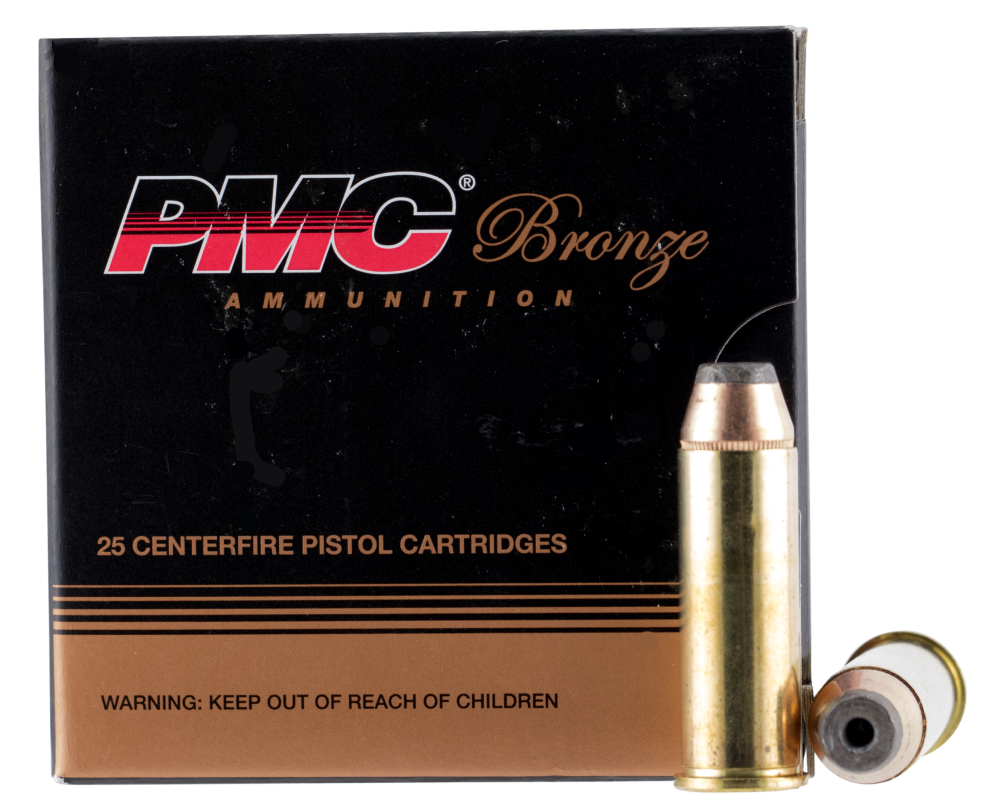 PMC Bronze 44 Rem Mag 180 Grain JHP 25 rounds