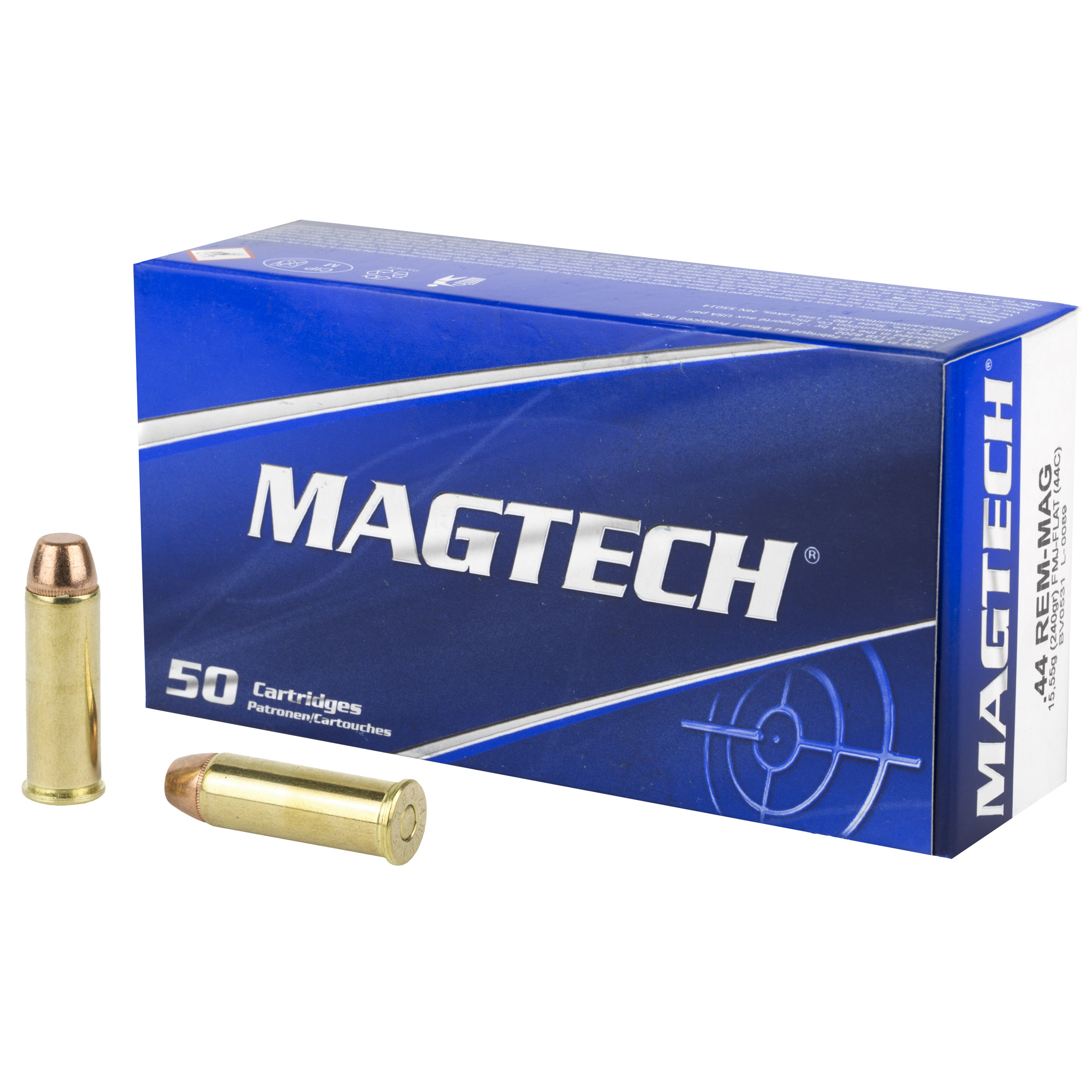 Magtech 44 Rem Mag 240 Grain FMJ 50 rounds