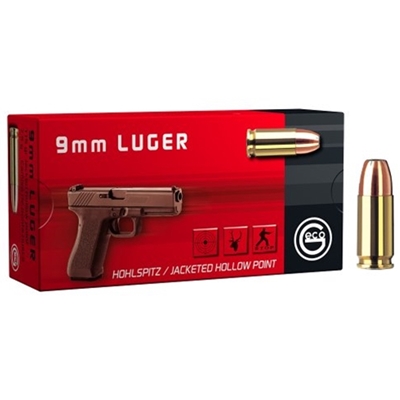 Geco 9mm Luger 124 Grain FMJ 50 rounds