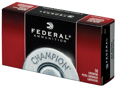 Federal Champion 45 ACP 230 Grain FMJ 50 rounds