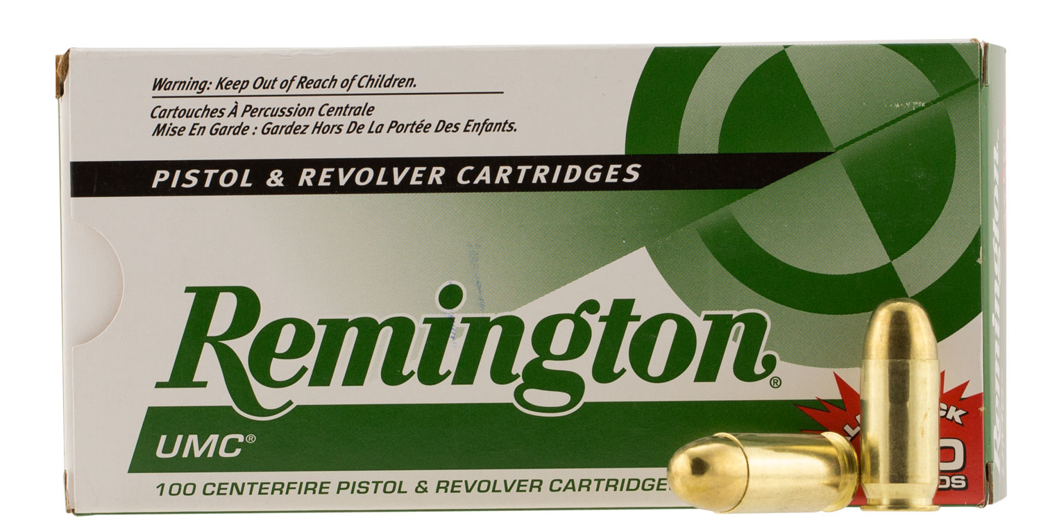 Remington UMC 45 ACP Brass FMJ 230 Grain 100 Rounds