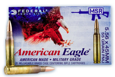 Federal XM 5.56x45mm NATO Brass MCBT 55 Grain 20 Rounds