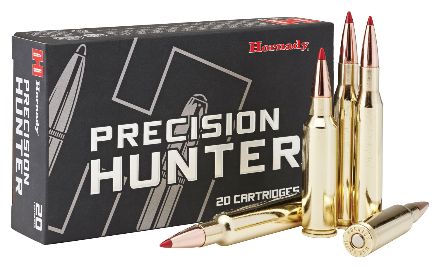 Hornady Precision Hunter 300 Win Mag Brass ELDE 200 Grain 20 Rounds