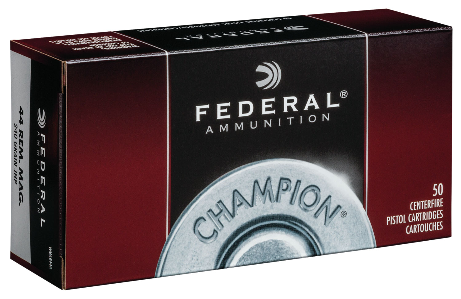 Federal 44 Rem Mag 240 Grain JHP 50 rounds
