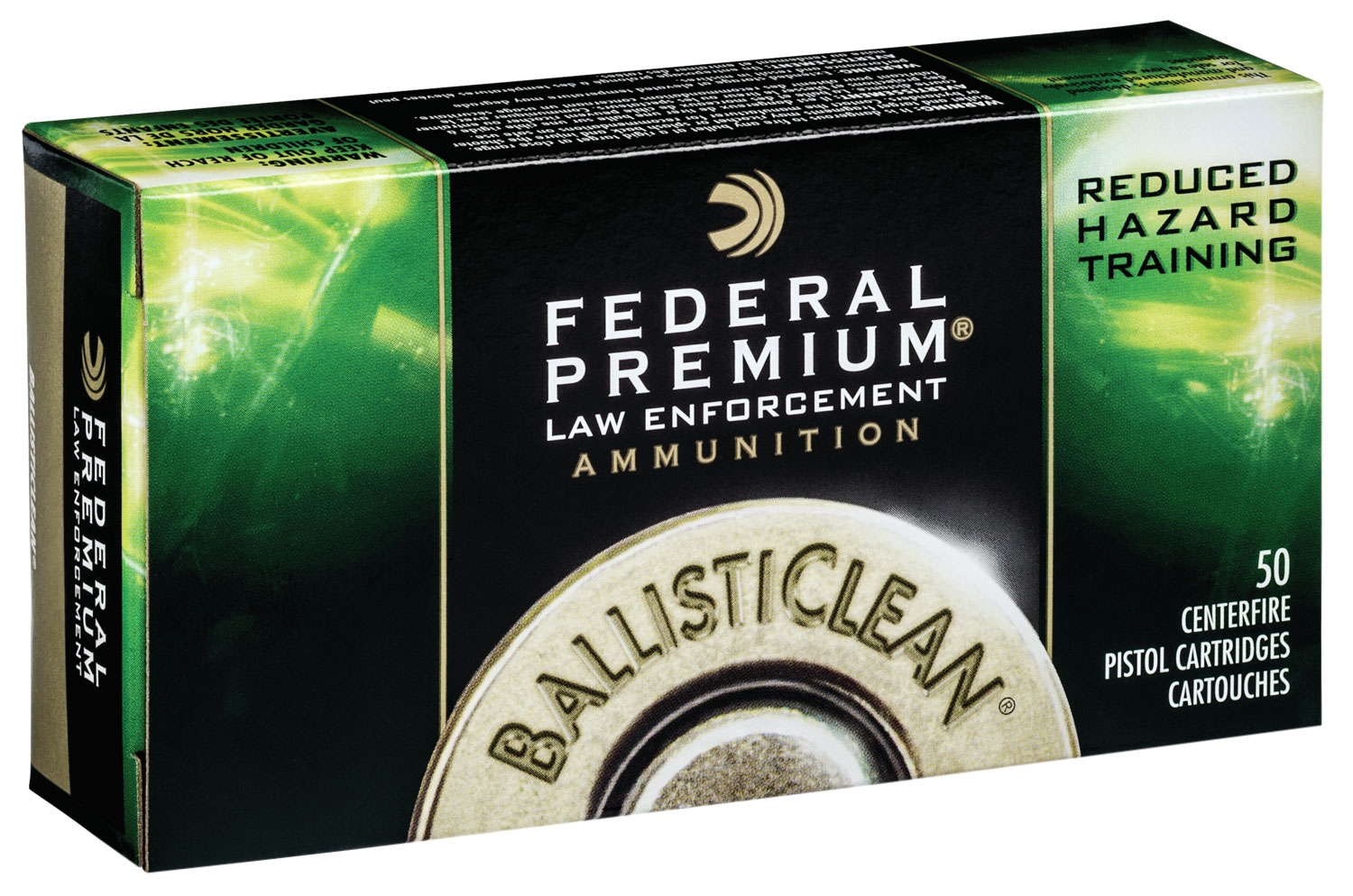 Federal RHT FRANG 45 ACP Brass RHT 155 Grain 50 Rounds