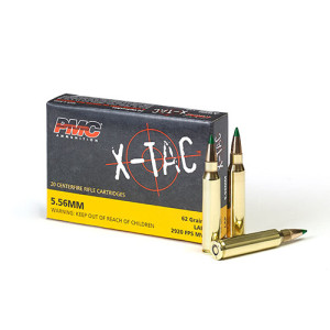 PMC 5.56x45mm NATO LAP 62 Grain 20 Rounds