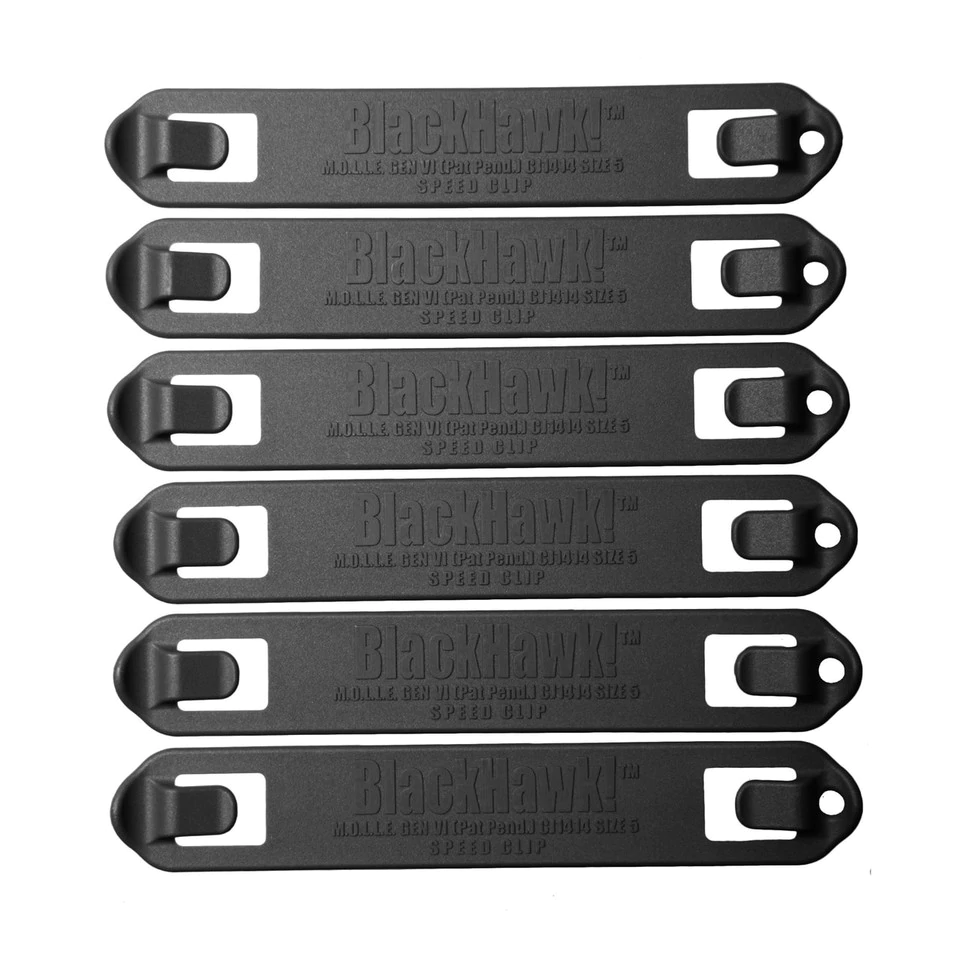BH Speed Clips Six Pack, #5: BK