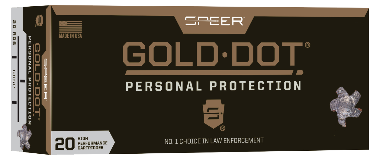 Speer Gold DOT Personal Protection 223 Remington Nickel Plated Brass SP 55 Grain 20 Rounds