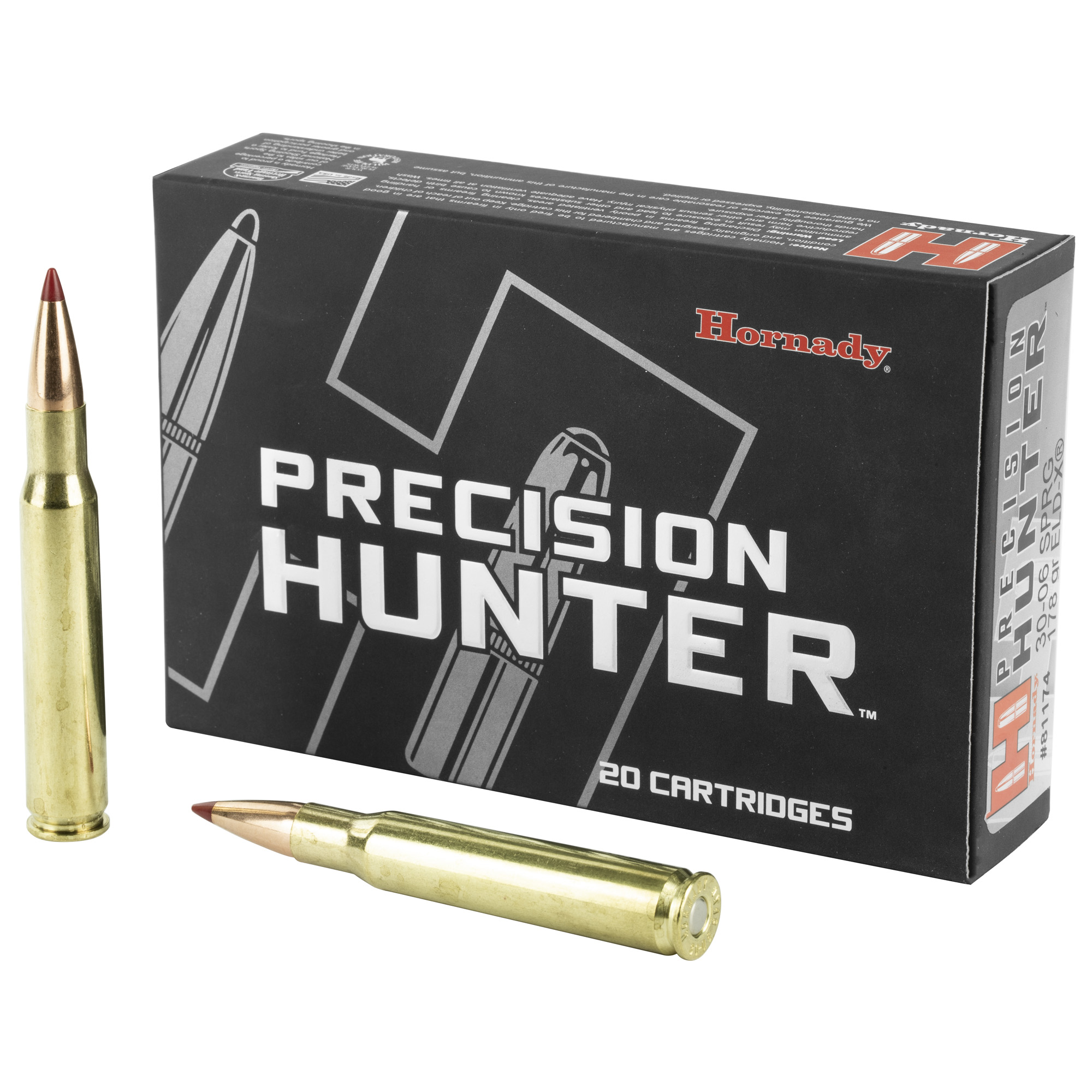 Hornady Precision Hunter 30-06 Springfield Brass LD-eXP 178 Grain 20 Rounds