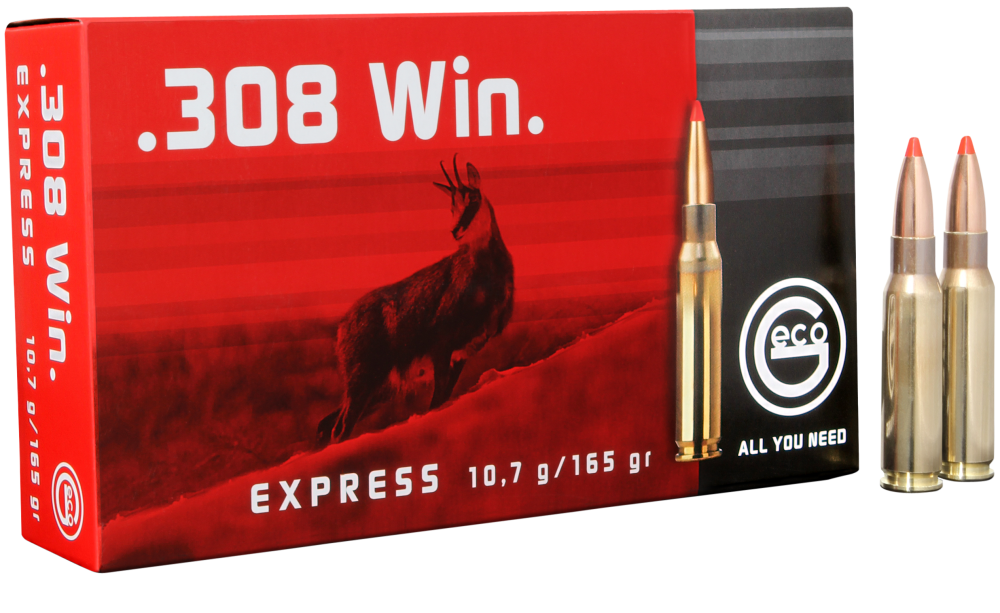 Geco Express 308 Win Brass ET 165 Grain 20 Rounds