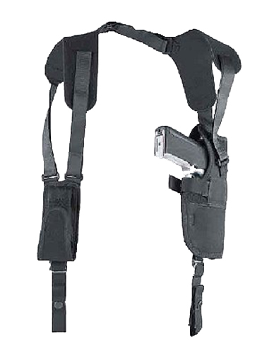 Uncle Mikes Pro Pack Vertical Shoulder 4.5''-5'' Lg Auto Nylon Black