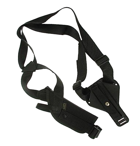 Uncle Mike's Sidekick Vertical Shoulder 7-8.5'' Barrel Med/Lg DA Revolver Nylon Black