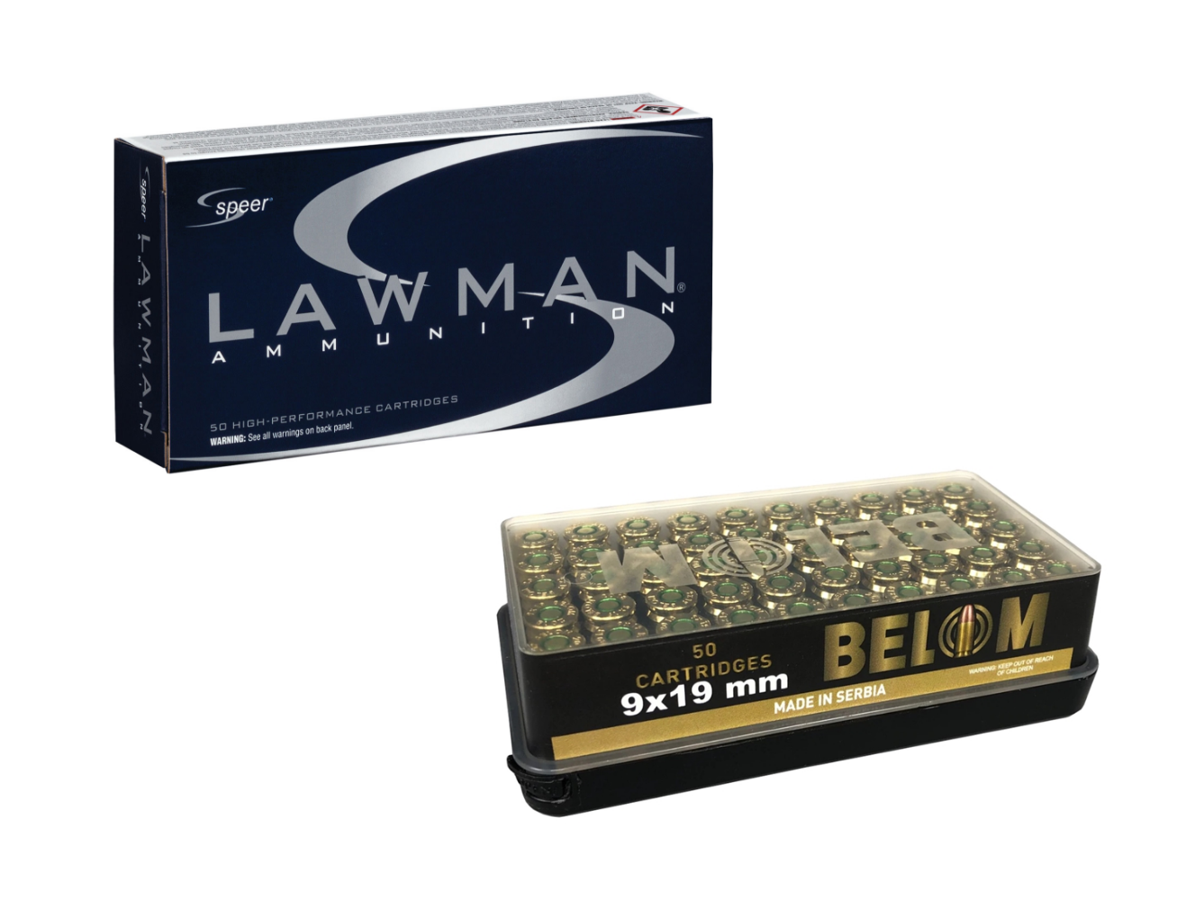 *Bundle* 500 Rds of Belom 9mm Luger and 500 Rds of Speer Lawman 357 Sig 1000 Rounds Total *Bundle*