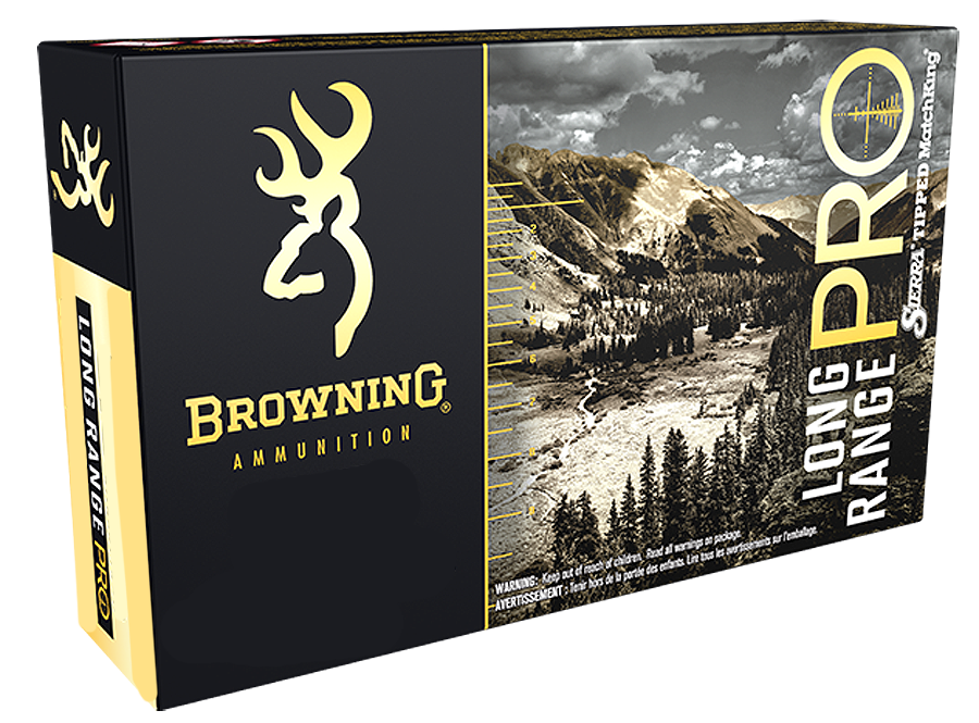 Browning Long Range Pro 30-06 Springfield Brass BTPT 195 Grain 20 Rounds