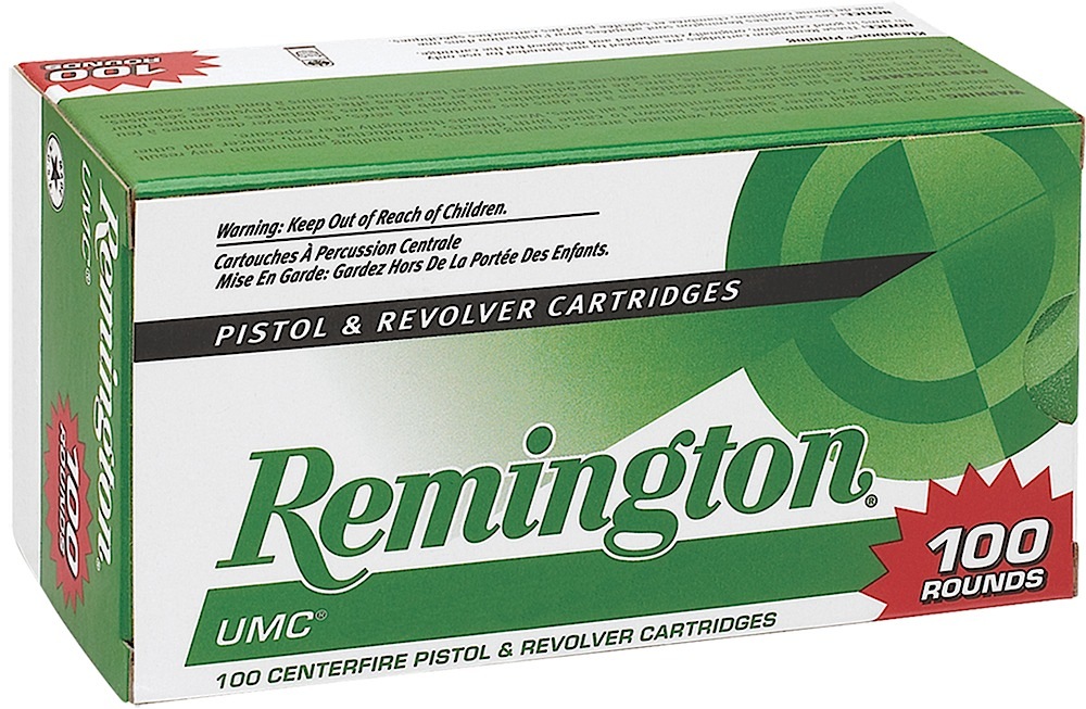 Remington Value Pack 45 ACP Brass JHP 230 Grain 100 Rounds
