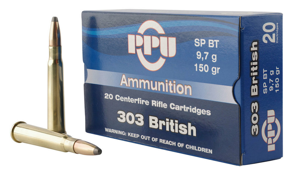 Prvi Partizan Standard Rifle 303 British Brass SP 150 Grain 20 Rounds