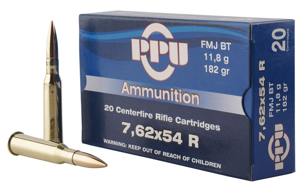 Prvi Partizan 7.62x54R Brass FMJ 182 Grain 20 Rounds