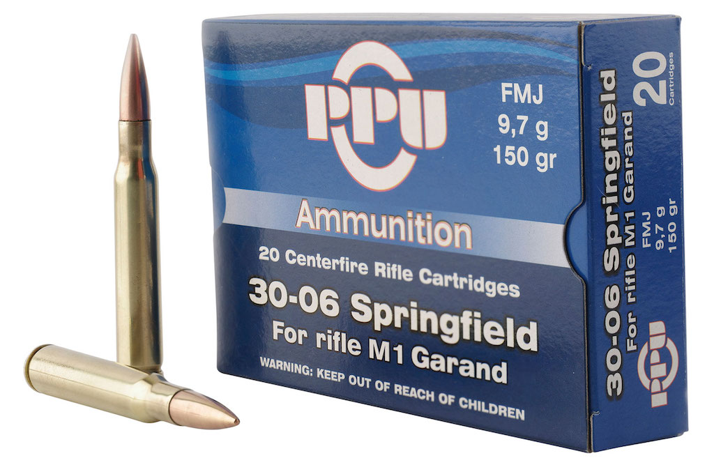 Prvi Partizan 30-06 Springfield M1 Garand Brass FMJ 150 Grain 20 Rounds