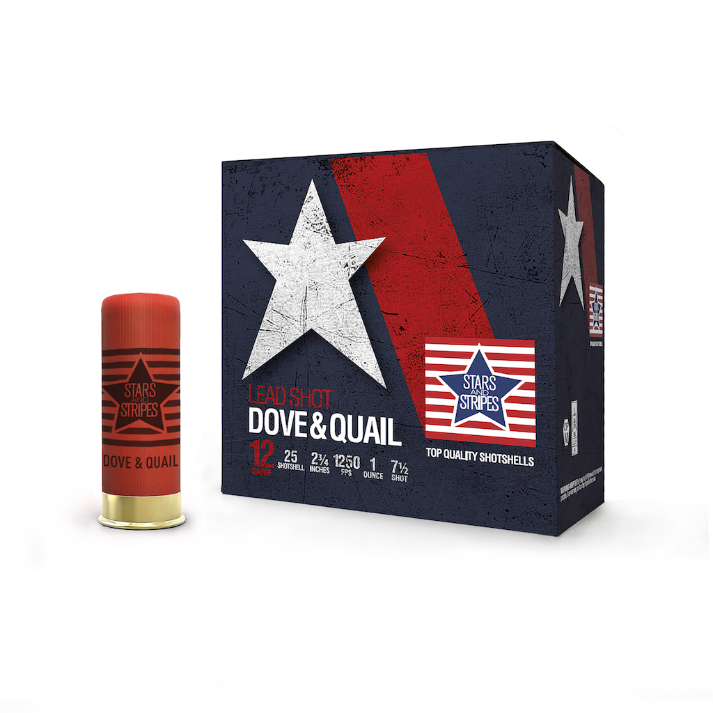 Stars and Stripes Dove & Quail 12 Gauge 2.75" 7.5 Shot 1oz 25 Rounds