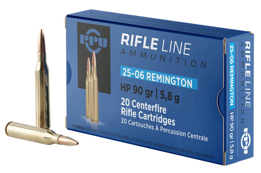 Prvi Partizan 25-06 Remington Brass HP 90 Grain 20 Rounds
