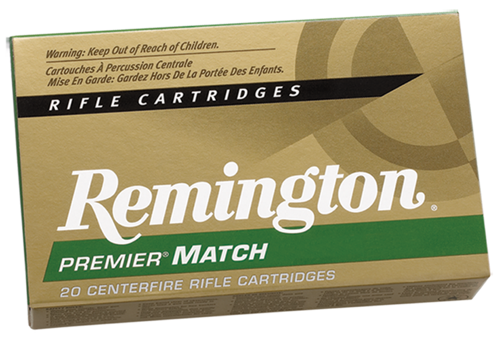 Remington Premier Match 223 Remington Brass HP MTC 62 Grain 20 Rounds