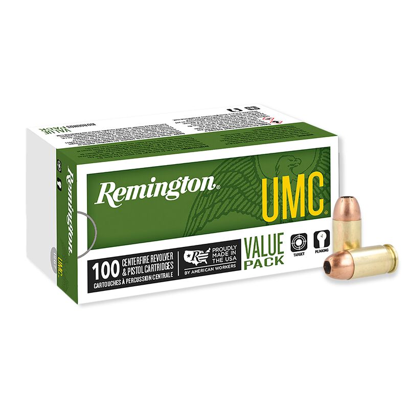 Remington UMC Value Pack 380 ACP Jacketed Hollow Point 88 Grain 100 Rounds