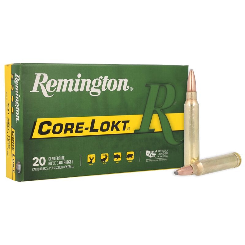 Remington 300 Win Mag Pointed Soft Point Core-Lokt 180 Grain 20 Rounds